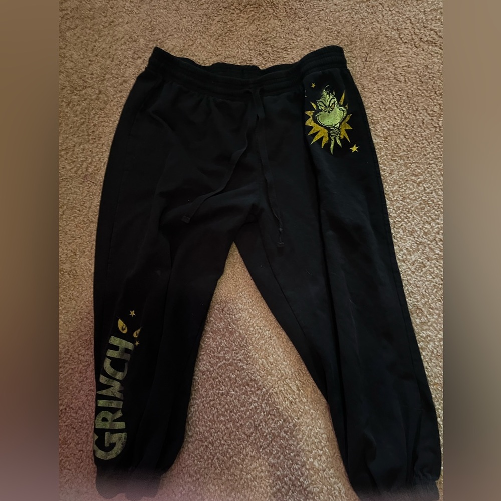 Grinch pj pants